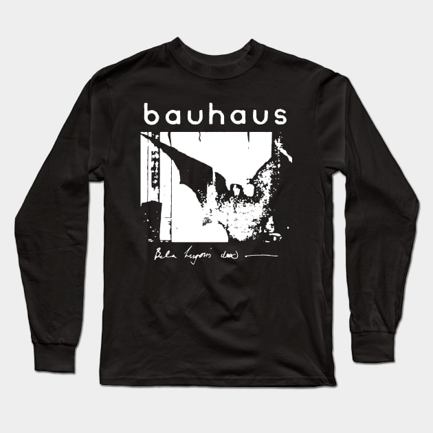 bauhaus bela lugosi Long Sleeve T-Shirt by Sandieteecash